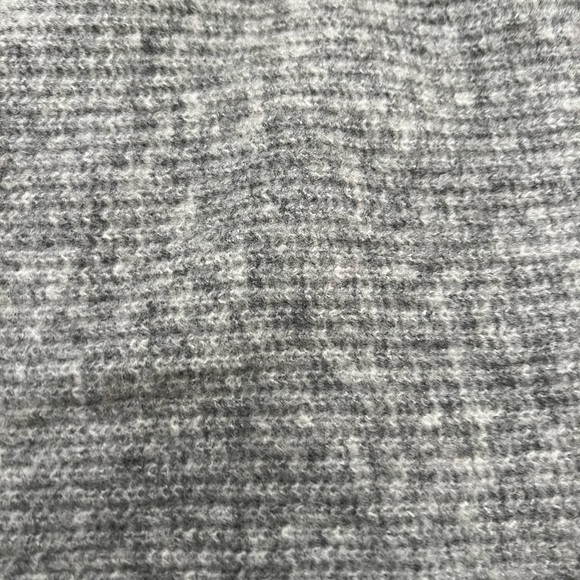 MINNIE ROSE NWT heathered grey wool blend turtleneck wide sleeve sweater size XS - Picture 3 of 10